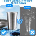 16oz. Stainless Steel Pint Cup