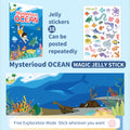 Children's Enlightenment Puzzle Jelly Sticker Book