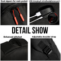 15.6" Travel Laptop Backpack with USB Charging Port