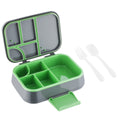 5-Compartment Lunch Box With Sauce Container