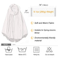 Luxury Cashmere Feel Shawl Wrap