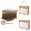 Reusable Jute Tote Bag