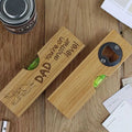 Bamboo Bottle Opener W/Level