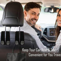 Car Seat Leather Hooks For Headrest