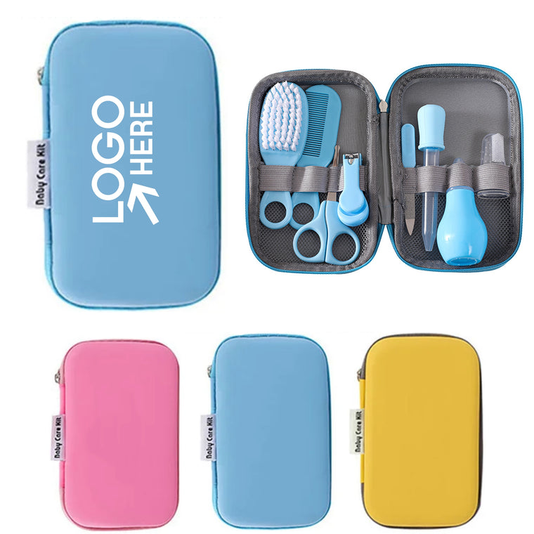 8-Pices Baby Healthcare And Grooming Kit