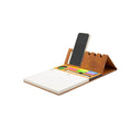 PU Leather Sticky Notes Notebook