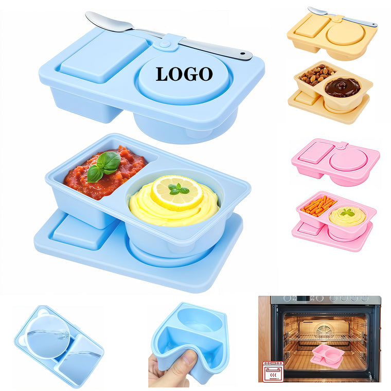 Reusable Silicone Snack Containers with Lids