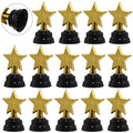 Mini Gold Plastic Star Shaped Trophy Award For Kids Teacher