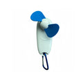 Portable Hand-Held Fan With Flashlight