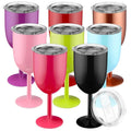 Stainless Steel Wine Glasses Cups