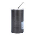 20 Oz Straight Coffee Tumbler With Metal Straw