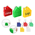House Shape Tape Measure With Keychain