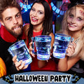 20 Oz Led Clear Halloween Skull Cups
