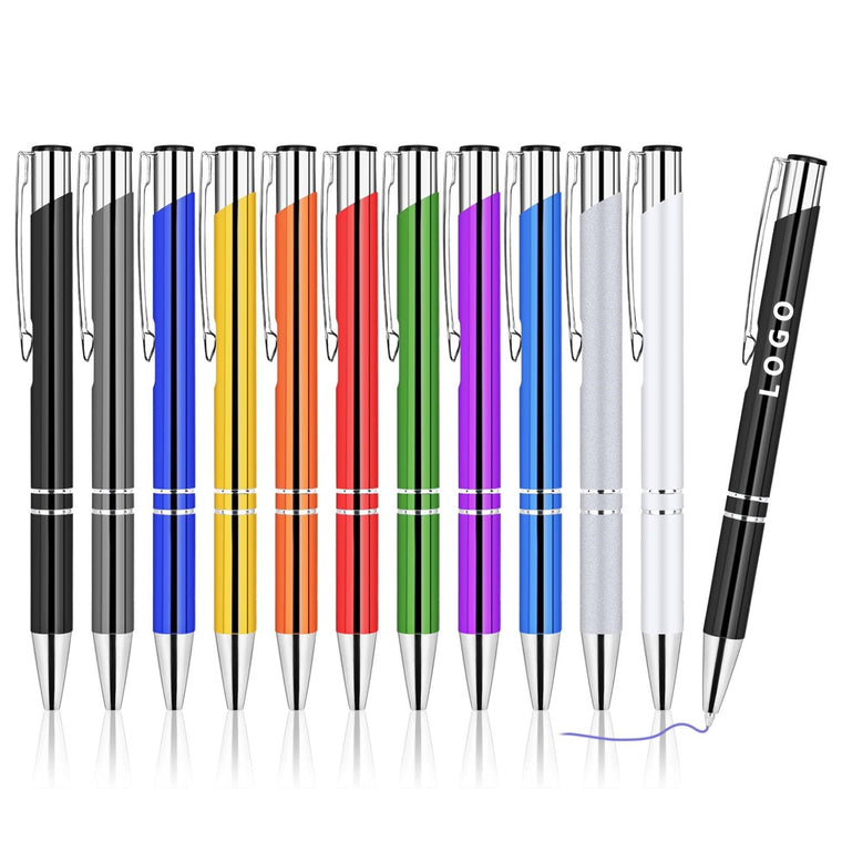 Metal Retractable Ballpoint Pens