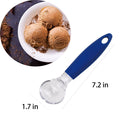 Ergonomic Silicone Handle Hanging Hole Ice Cream Scoop