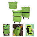 Foldable Shopping Bag With Wheels