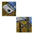 Folding Camping Directors Chair With Side Table