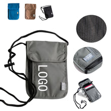 Travel Neck Bag With Drawstring