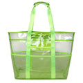 PVC Travel Transparent Tote Organizer Bag