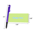 Multifunctional Banner Pen With Phone Holder Clips