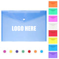 Clear A4 File Envelope Bag