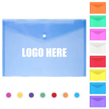 Clear A4 File Envelope Bag
