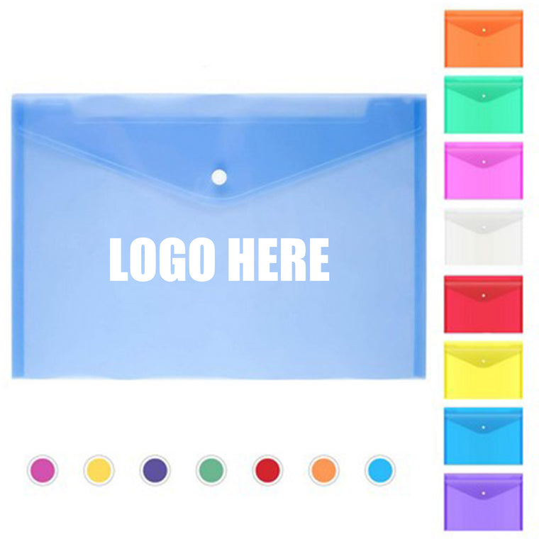 Clear A4 File Envelope Bag