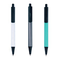 Push Action Aluminum Aluminum Barrel Neutral Pen