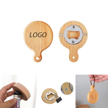 Natural Beech Wood Magnetic Bottle Opener