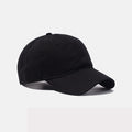 Embroidered Structured Baseball Cap with Adjustable Flap