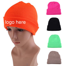Fleece-Lined Knit Cap