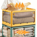 Stackable Storage Crate With Wheels