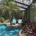 Tie-Dye Beach Towel Lounger Cover