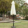 9ft Patio Umbrella Outdoor Table Umbrella 8 Sturdy Ribs