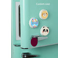 Multifunction Beer Bottle Opener Fridge Magnet Sticker