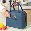 Small Portable Cute Lunch Oxford Cloth Bag