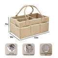 Felt Diaper Storage Bag