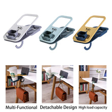 Edge-Mounted Water Cup Clip & Phone Stand & Hook