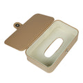 Portable Leather Car Sun Visor Napkin Holder Tissue Holder