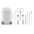 Mini Travel Nail Care Kit with 8-Piece Grooming Set