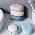 Drainable Soap Box With Lid Minimalist Design