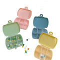 Portable Small 6 Compartment Pill Box Mini Organizer