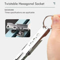 11-in-1 Mini Portable Keychain Multitool