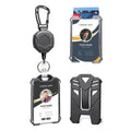 Badge Holder Retractable Heavy Duty Carabiner