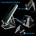 Portable Transparent Desktop Acrylic Phone Holder