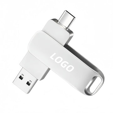 Metal type-c Dual Flash Drive 2in1C Memory Stick Thumb Drive