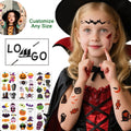 Temporary Halloween Tattoos