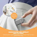 3 Compartments Portable Travel Moisture Proof Pill Box