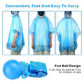 Portable Disposable Raincoat With Ball Key chain