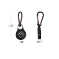 Mini Survival Compass with Carabiner